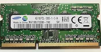 SAMSUNG 8GB 1R×4 PC3L-12800R×18枚 SAMSUNG 4GB 1Rx8 PC3L-12800S-11-13-B4 RAM SODIMM (Renewed